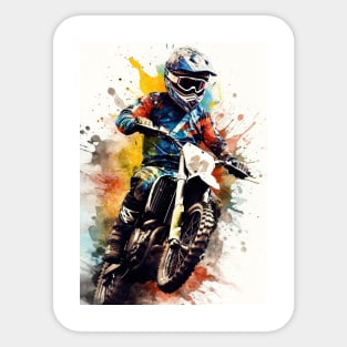 Motorcross sport #motor Sticker